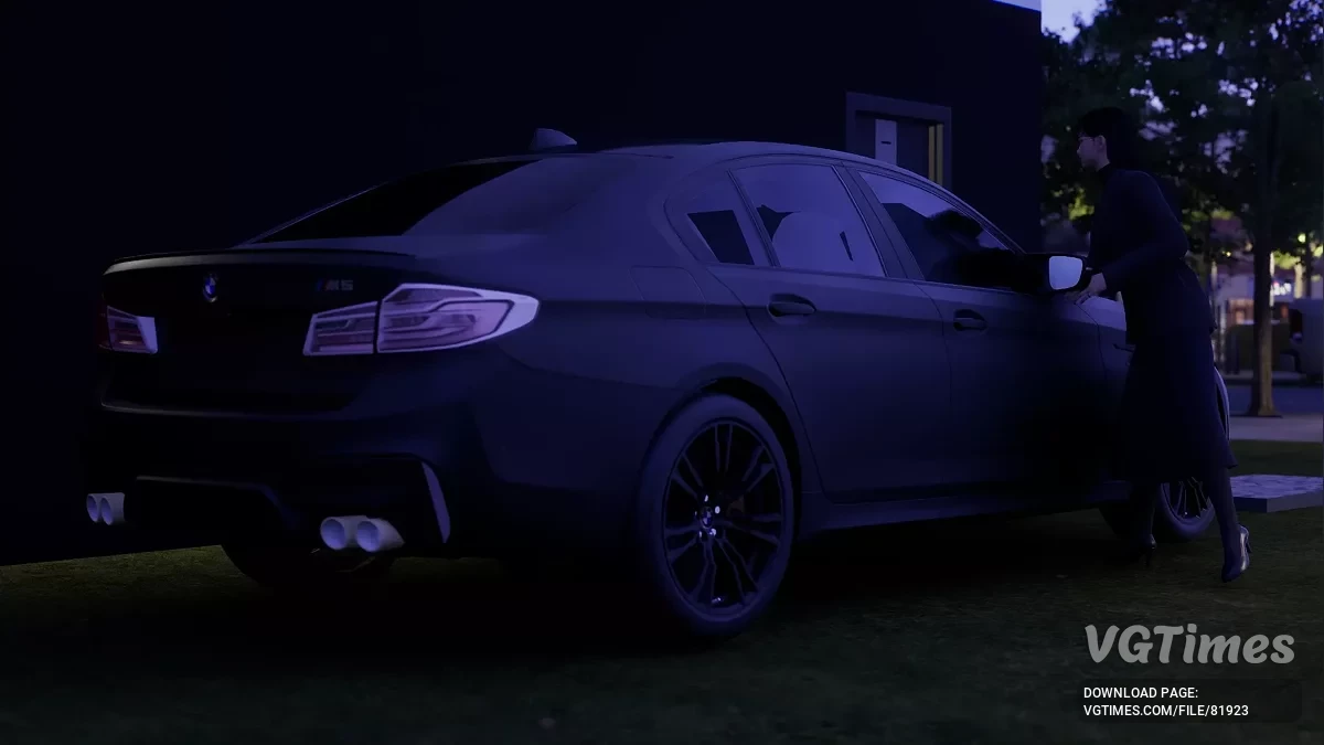 inZOI — BMW M5 F90 2018 (украшение)
