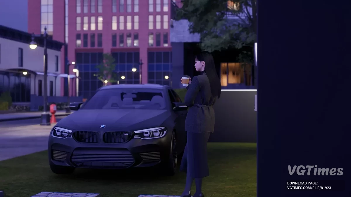 inZOI — BMW M5 F90 2018 (украшение)