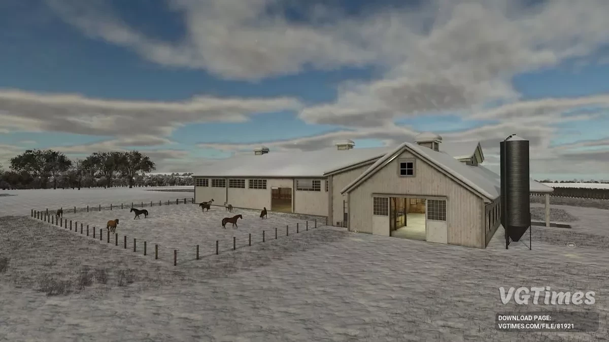 Farming Simulator 25 — Большая конюшня