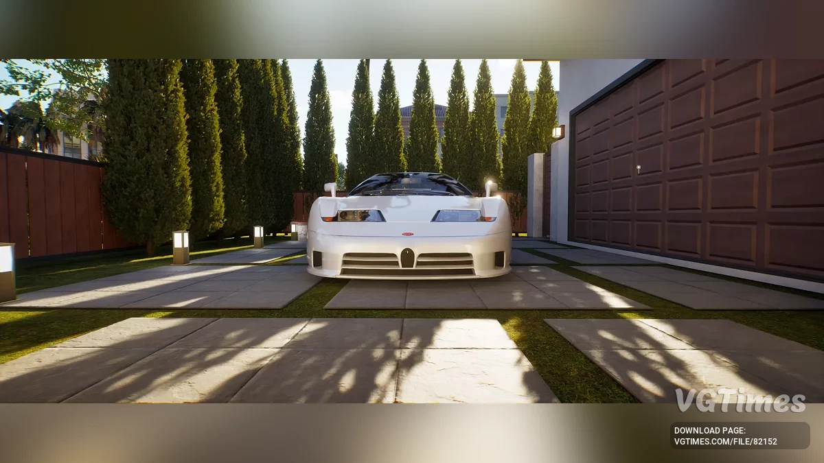 inZOI — Bugatti EB110 Super Sport 1992 (украшение)