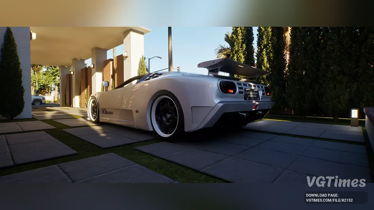 inZOI — Bugatti EB110 Super Sport 1992 (украшение)