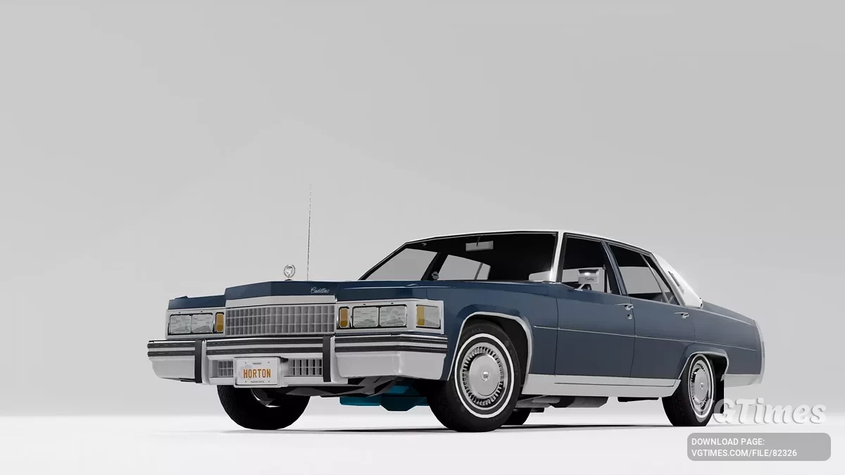 BeamNG.drive — Cadillac Fleetwood Series 1978 v1.55 (0.35.x)