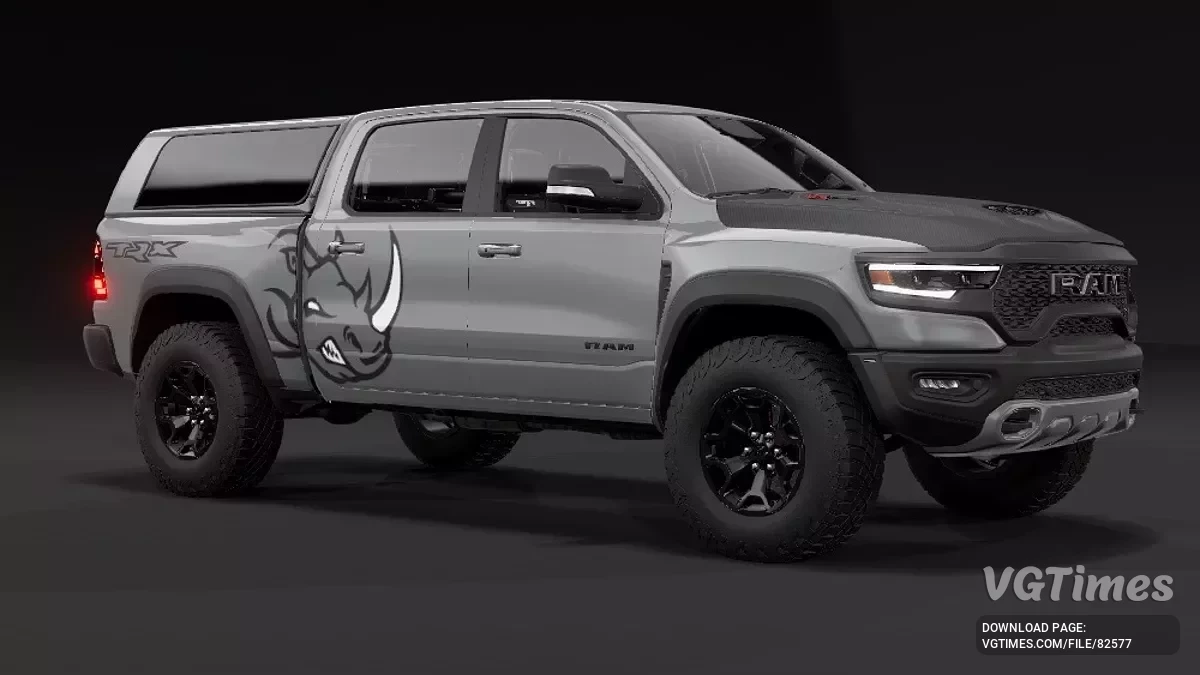 BeamNG.drive — Custom Dodge RAM TRX v1.0 (0.35.x)
