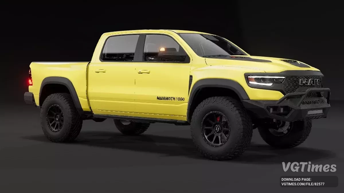 BeamNG.drive — Custom Dodge RAM TRX v1.0 (0.35.x)