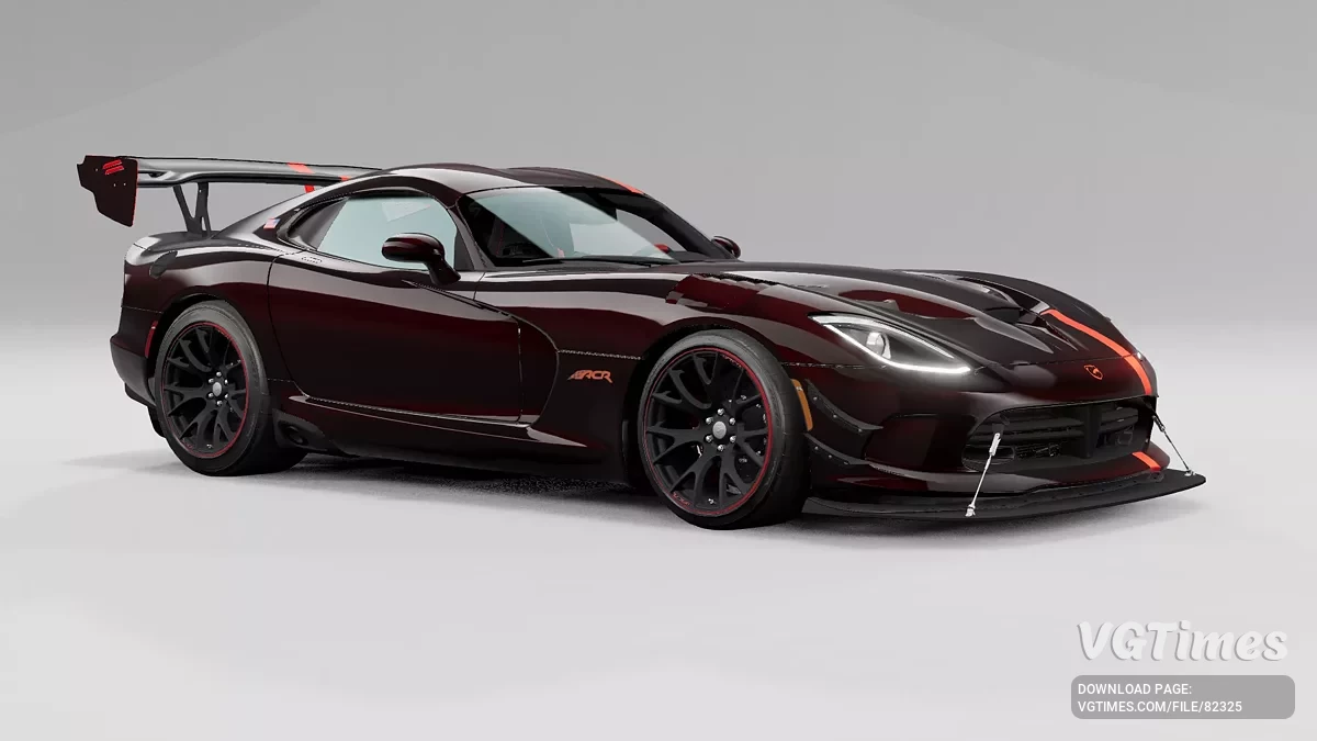 BeamNG.drive — Dodge Viper Extreme Special Edition v1.0 (0.35.x)