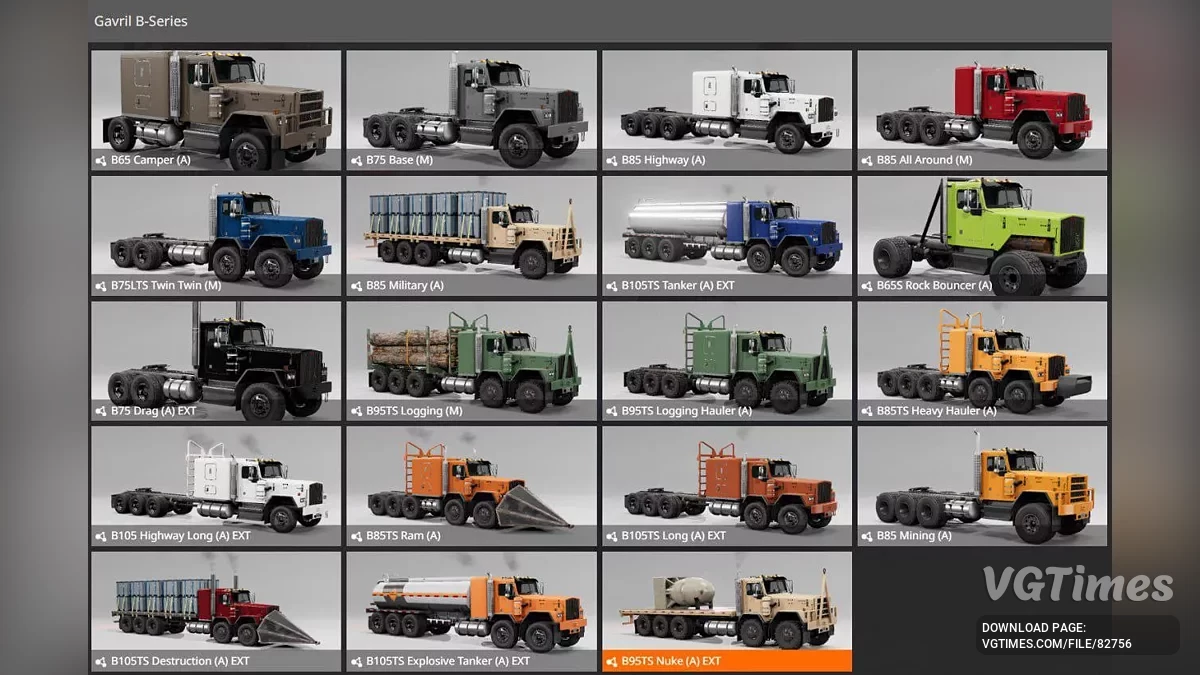 BeamNG.drive — Gavril B-Series (0.35.x)