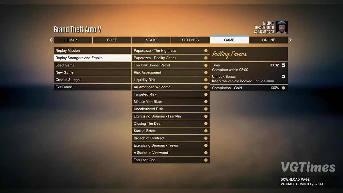 GTA 5 — Сохранение на 100% для Legacy и Enhanced