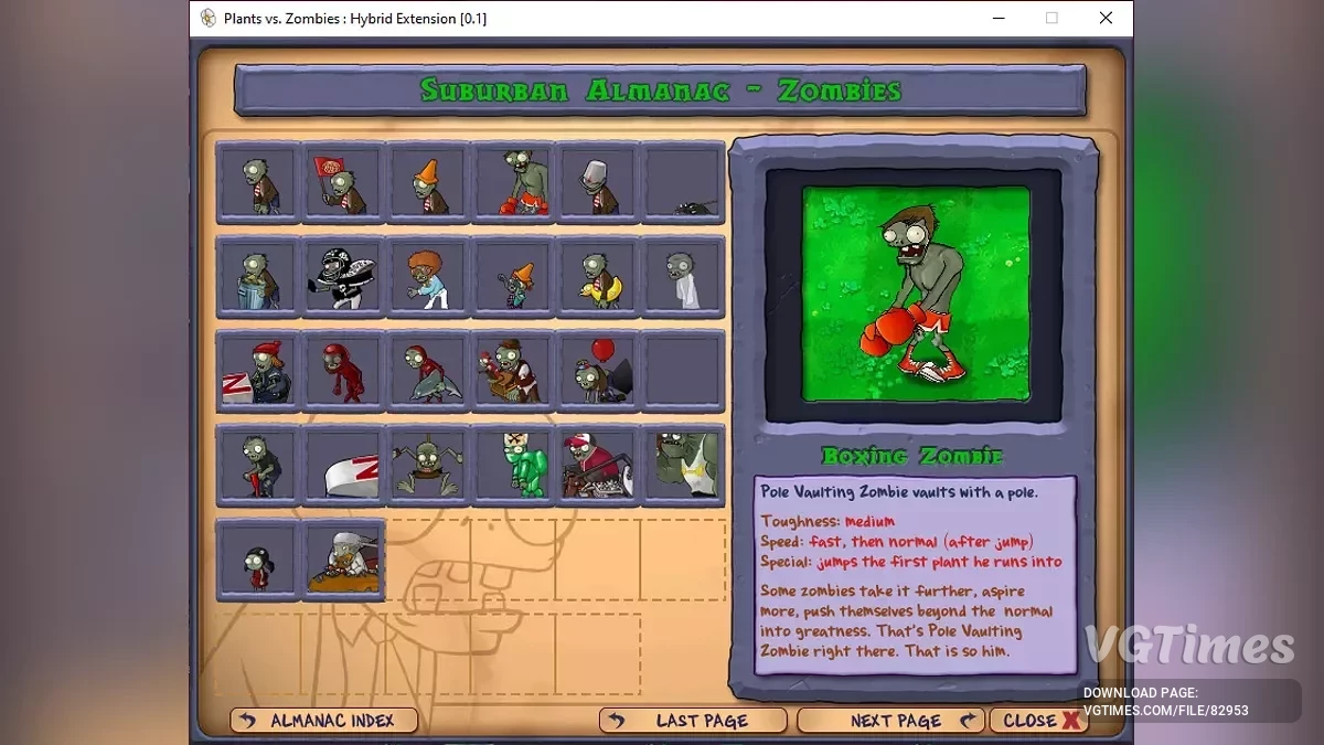 Plants vs. Zombies — Hybrid Extension — новые растения, зомби + немного хоррора [0.1]