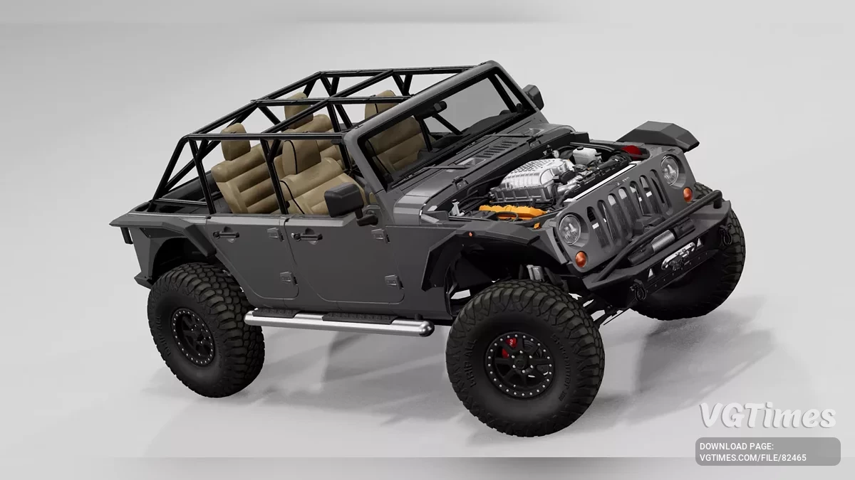 BeamNG.drive — Jeep Wrangler 2007 v1.0 (0.35.x)