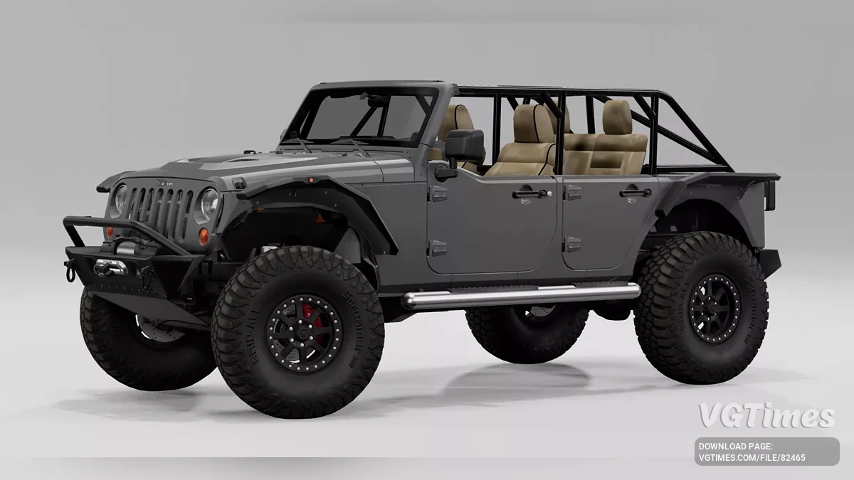 BeamNG.drive — Jeep Wrangler 2007 v1.0 (0.35.x)