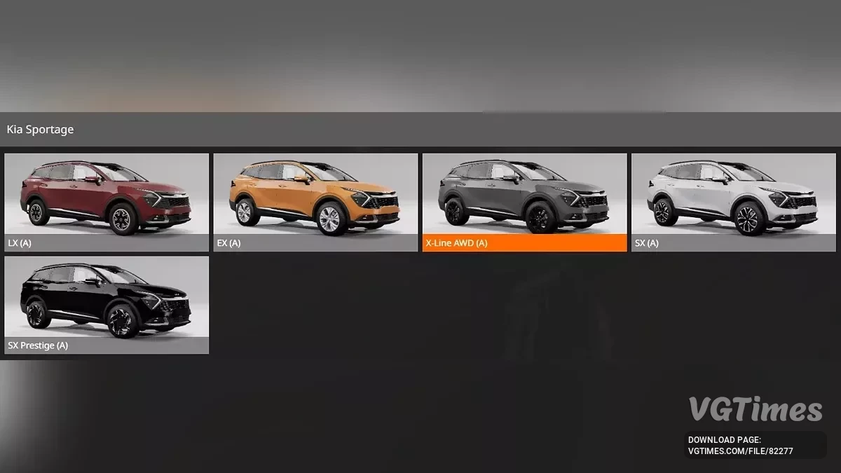 BeamNG.drive — Kia Sportage 2024