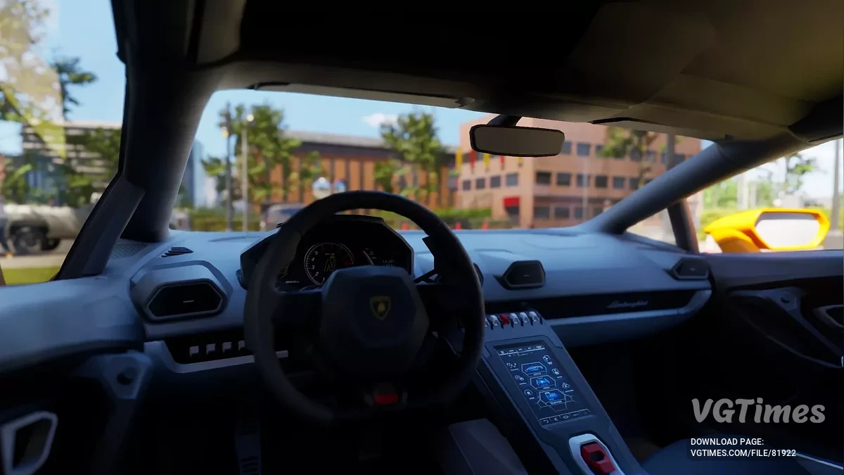 inZOI — Lamborghini Huracan Evo 2021 (украшение)