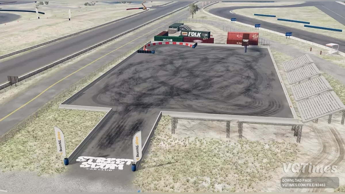 BeamNG.drive — Lonestar Speedway, USA v1.25 (0.35.x)