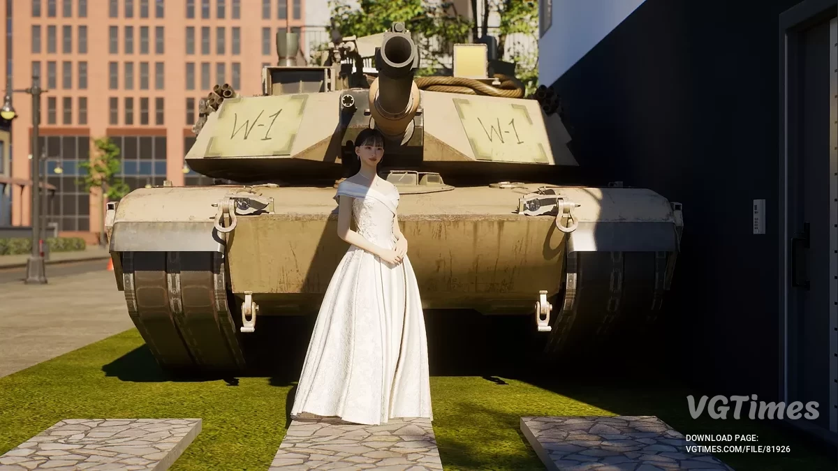 inZOI — M1A1 Click-Bait (украшение)
