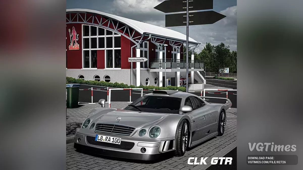 BeamNG.drive — Mercedes-Benz CLK GTR v1.0 (0.35.x)