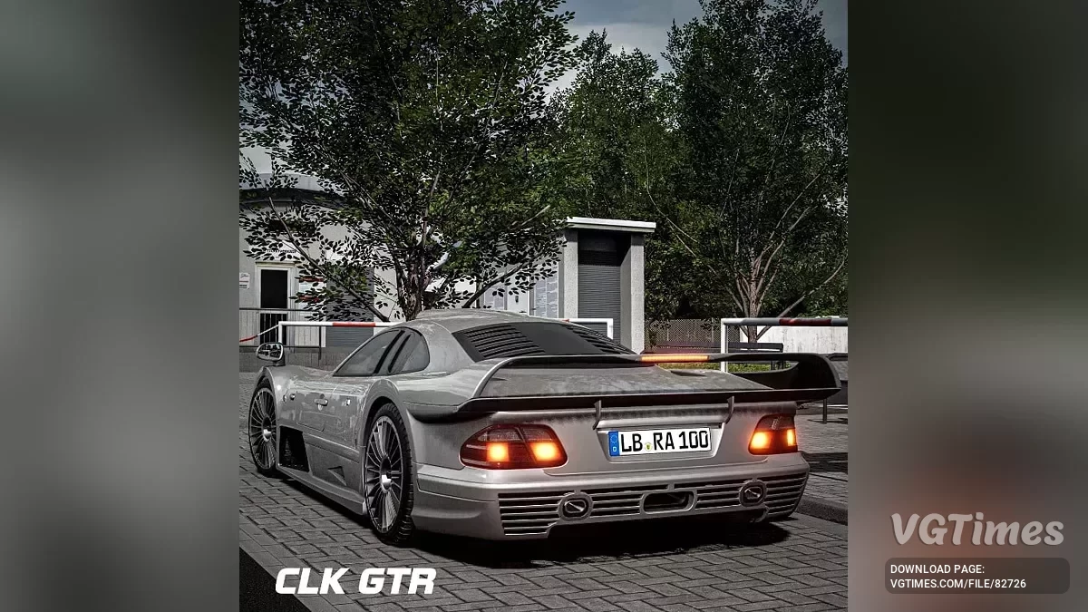 BeamNG.drive — Mercedes-Benz CLK GTR v1.0 (0.35.x)