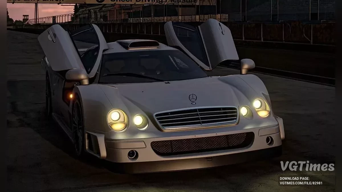 BeamNG.drive — Mercedes-Benz CLK GTR v1.1 (0.35.x)