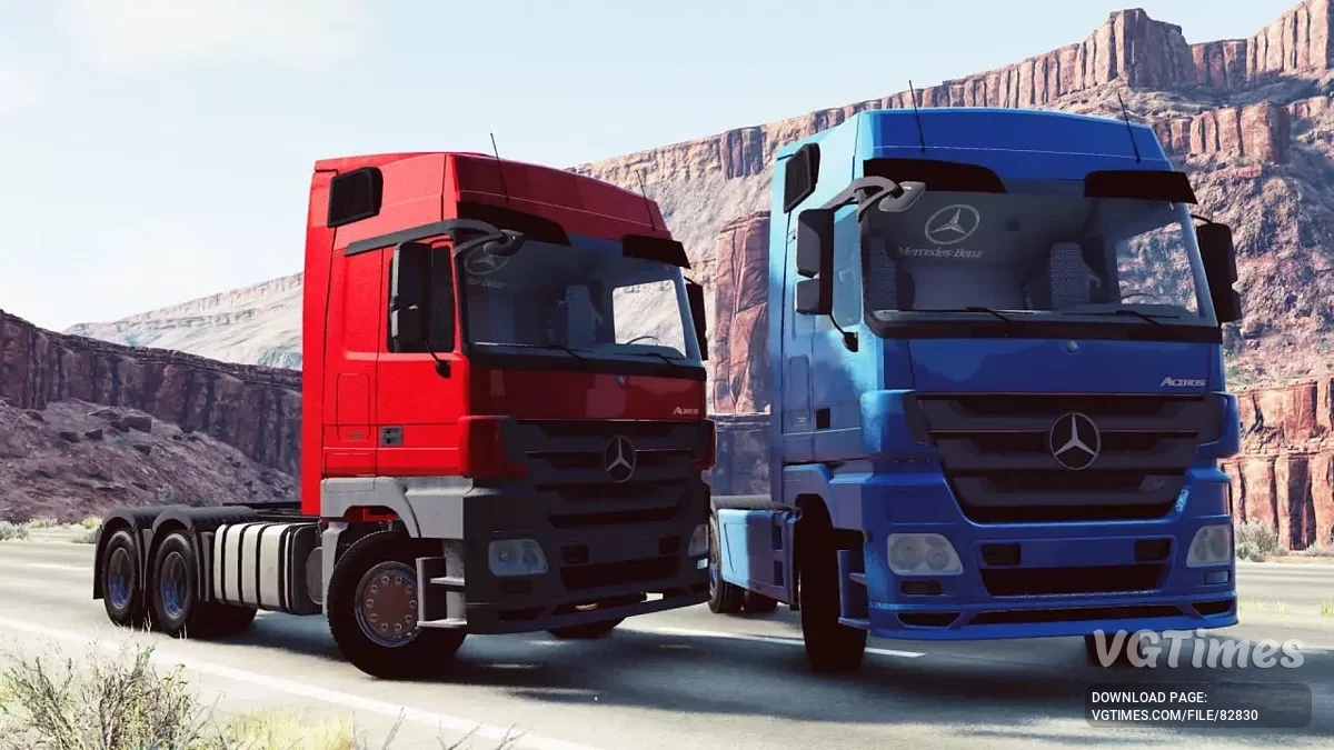 BeamNG.drive — Mercedes-Benz MP3