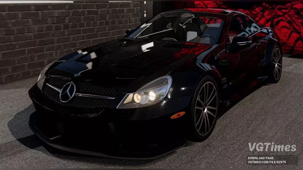 Mercedes-Benz SL65 AMG Black Series New v1.0 (0.35.x)