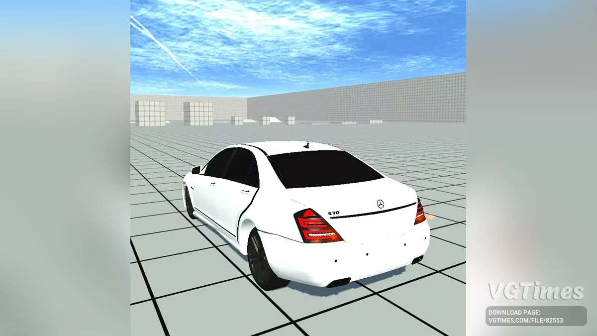 Not Simple Car Crash — Mercedes W221