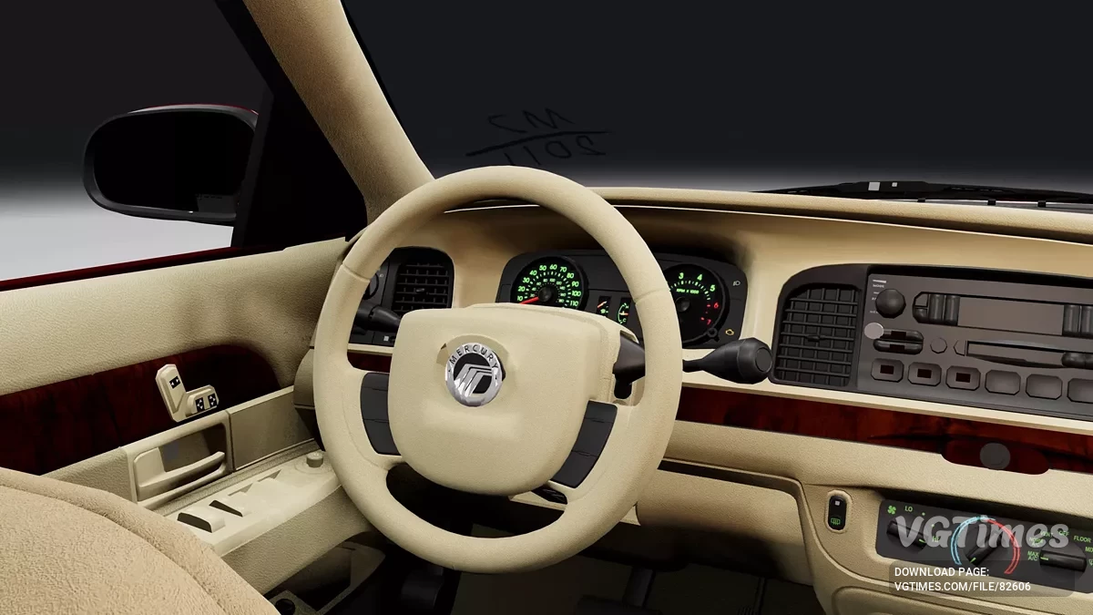 BeamNG.drive — Mercury Grand Marquis 2011- 2005 v1.0 (0.35.x)