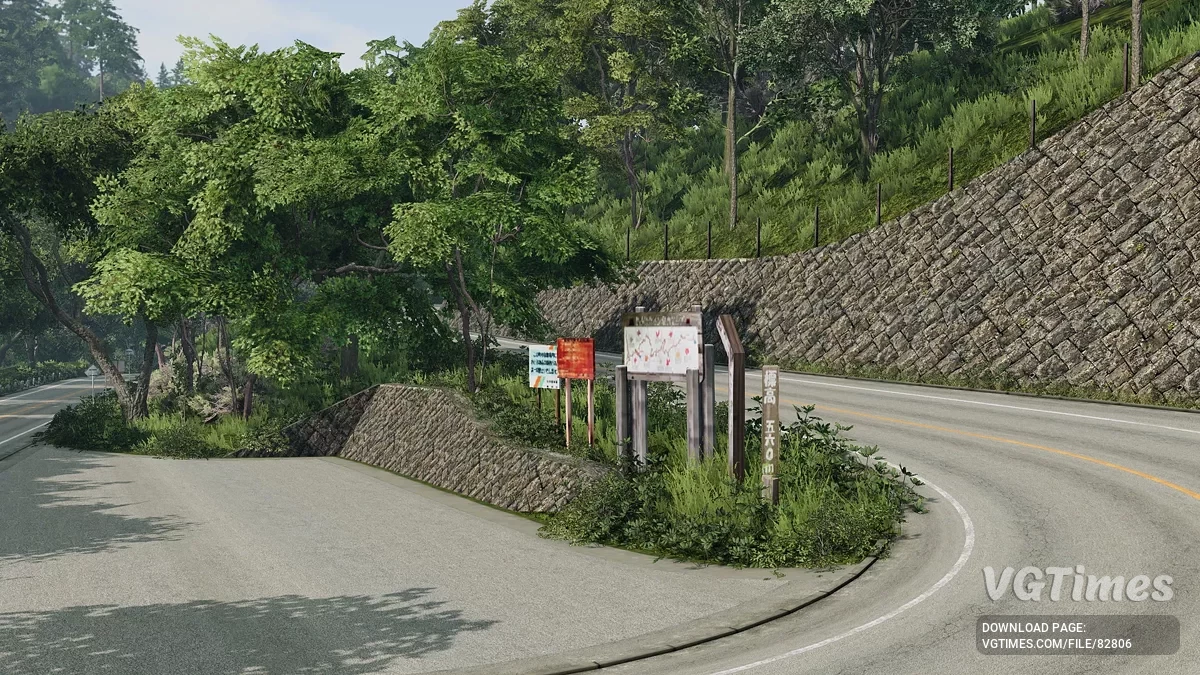 BeamNG.drive — Momiji Line (Touge) v1.0 (0.35.x)