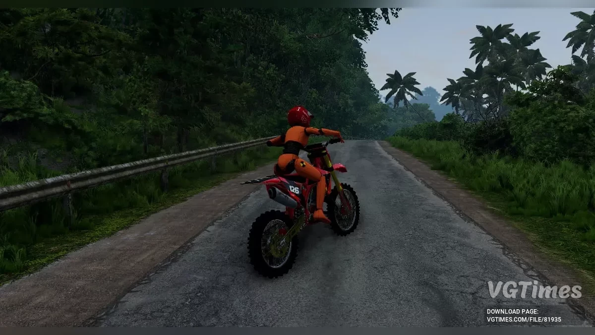 BeamNG.drive — Motocross Bike v1.0 (0.34.x)