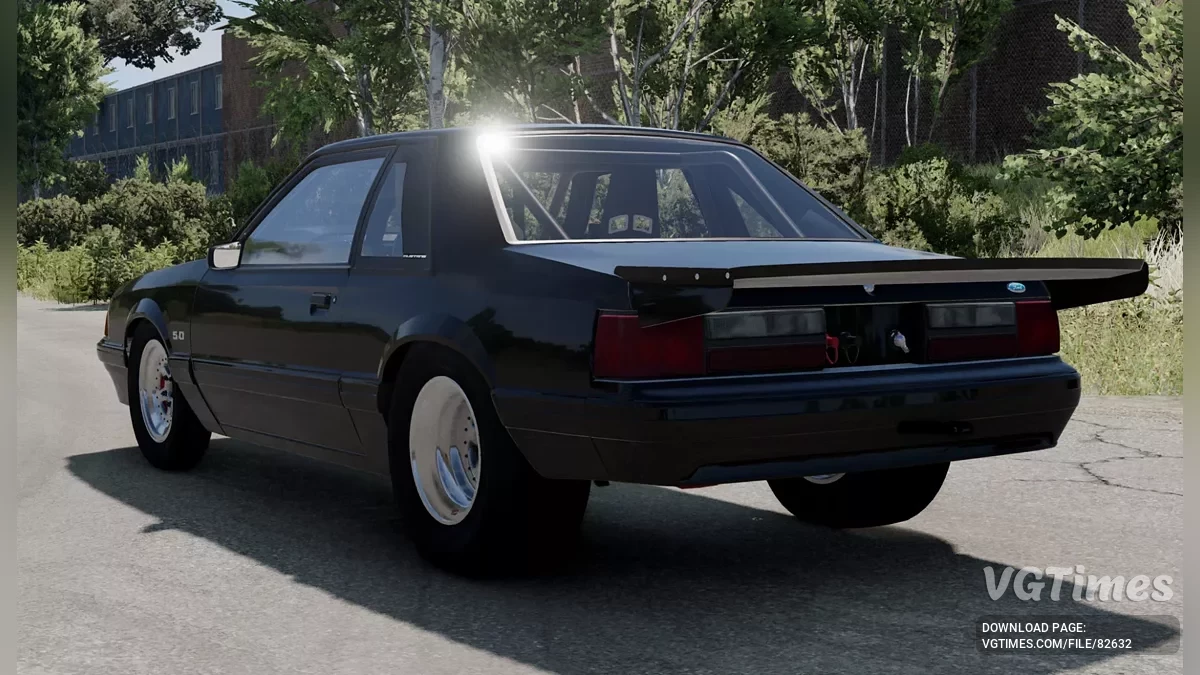 BeamNG.drive — Mustang Foxbody Dragstar v1.0 (0.35.x)