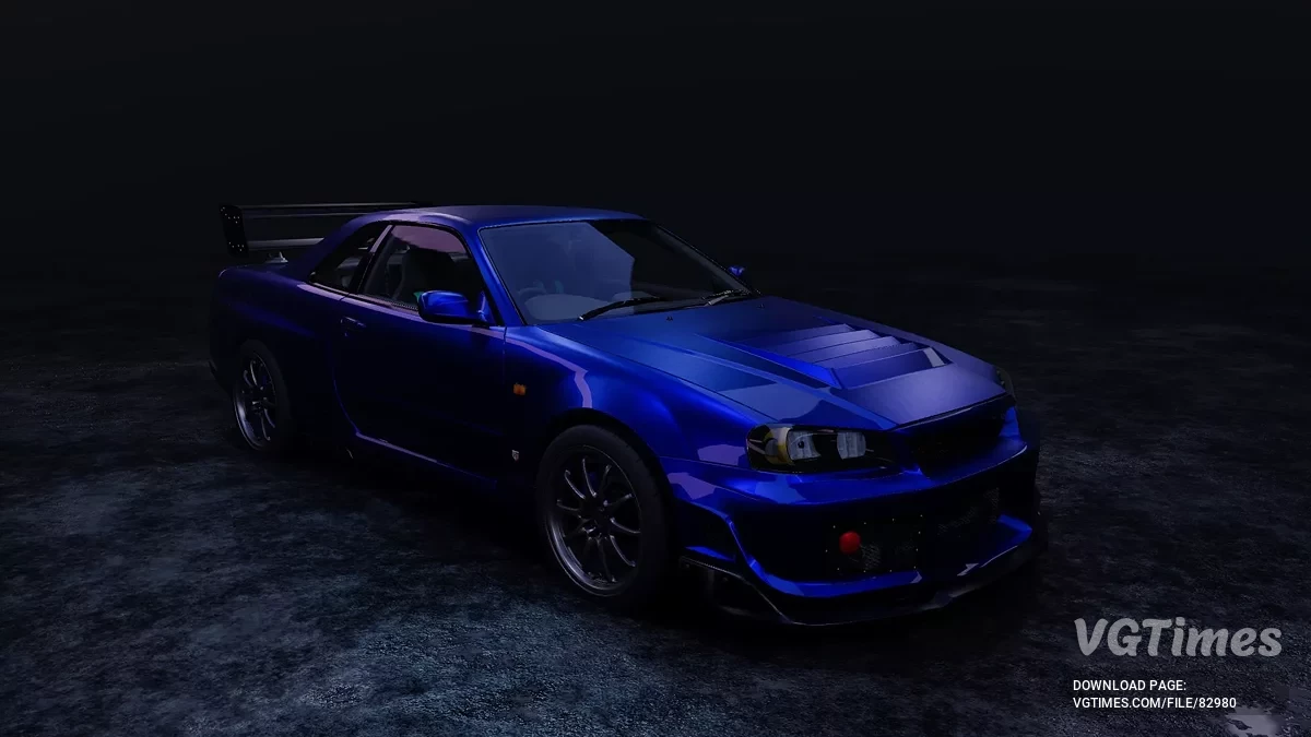 BeamNG.drive — Nissan Skyline GTR (R34) v2.0 (0.35.x)