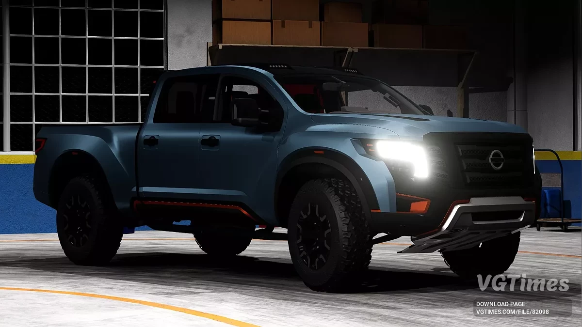 BeamNG.drive — Nissan Titan 2017 v1.0 (0.35.x)