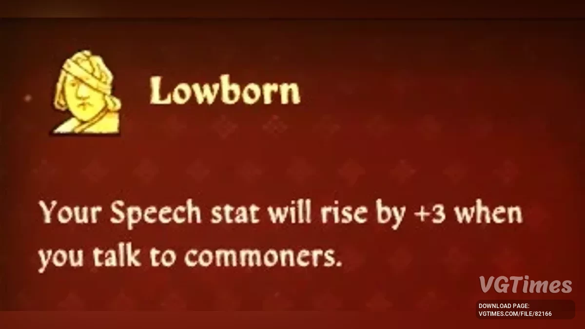 Kingdom Come: Deliverance 2 — Низкорожденный (перк)