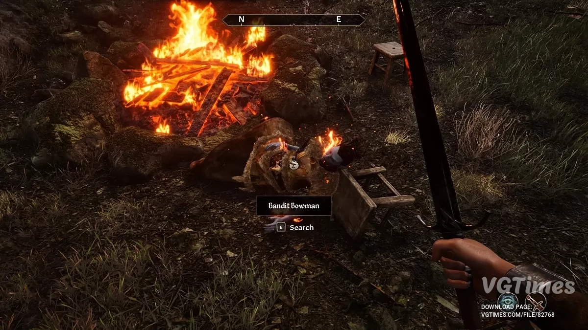 The Elder Scrolls 4: Oblivion Remastered — NPC загораются