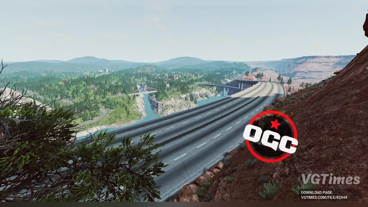 BeamNG.drive — OGC TWO - The Ultimate Map v1.5.2 (0.35.x)