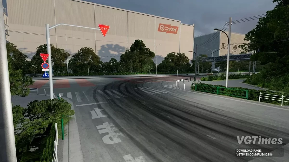 BeamNG.drive — Oi Wharf (大井埠頭) v1.0 (0.35.x)