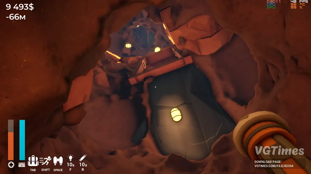 A Game About Digging A Hole — Полная прокачка для финала