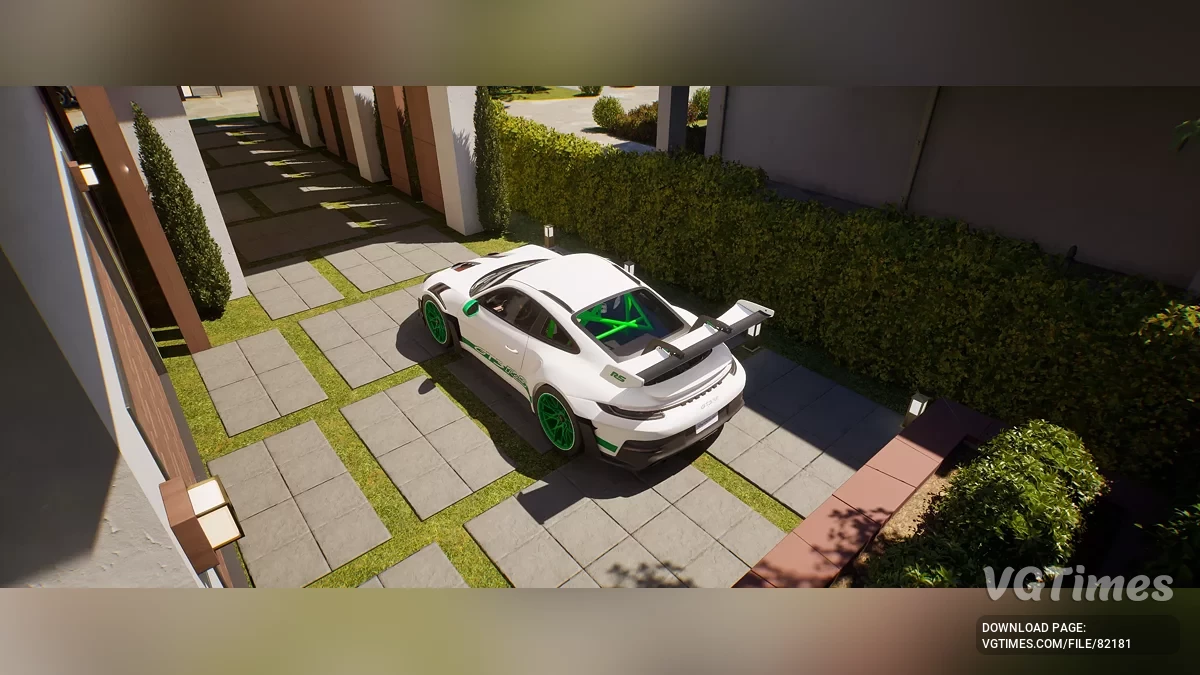 inZOI — Porsche 911 GT3 RS (украшение)