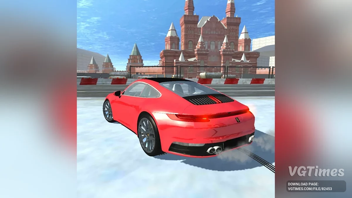 Simple Car Crash Physics Sim — Porsche 911(992)