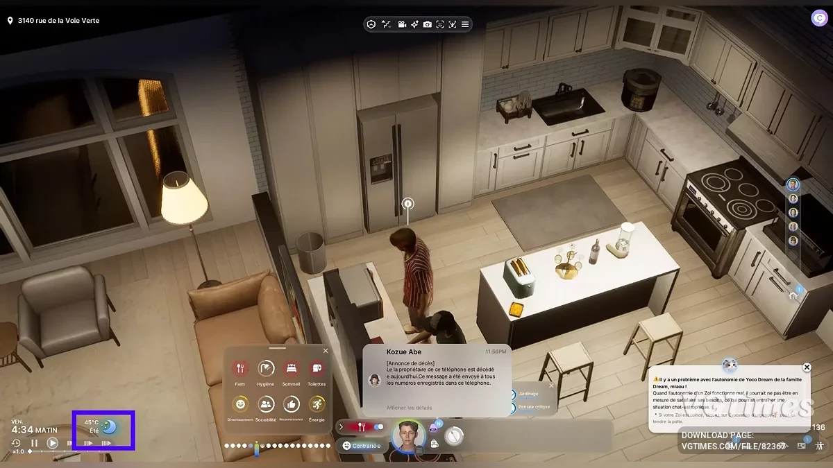 inZOI — Постоянное лето или зима