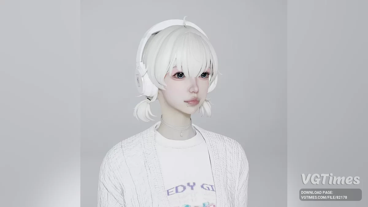 inZOI — Прически и хвосты в стиле аниме