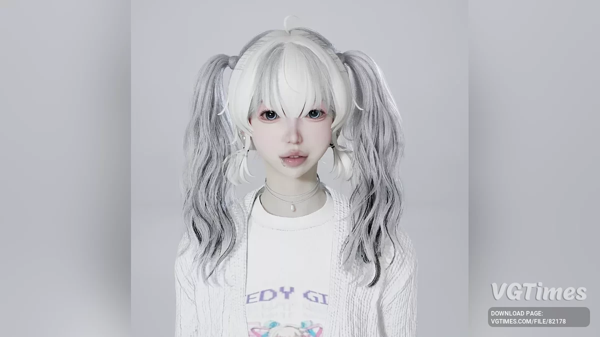 inZOI — Прически и хвосты в стиле аниме