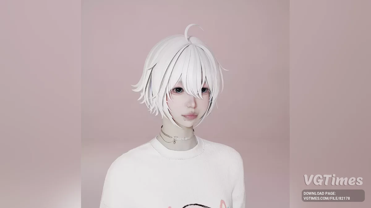 inZOI — Прически и хвосты в стиле аниме