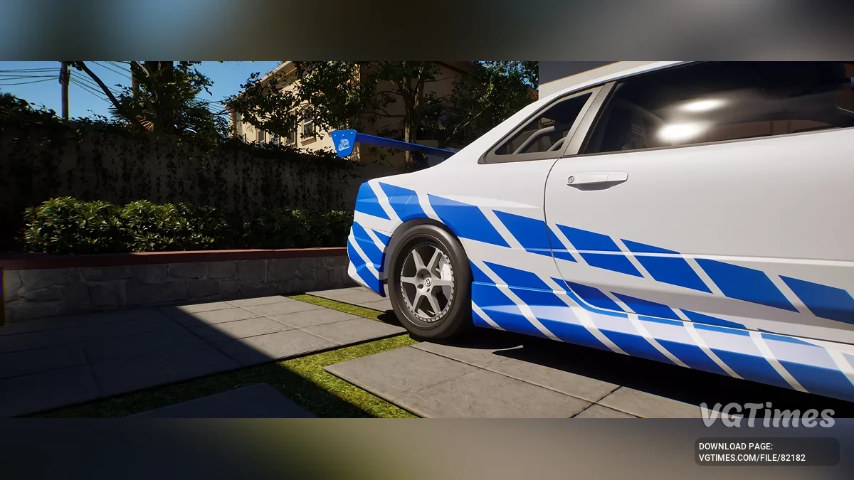 inZOI — R34 Skyline Пола Уокера (украшение)