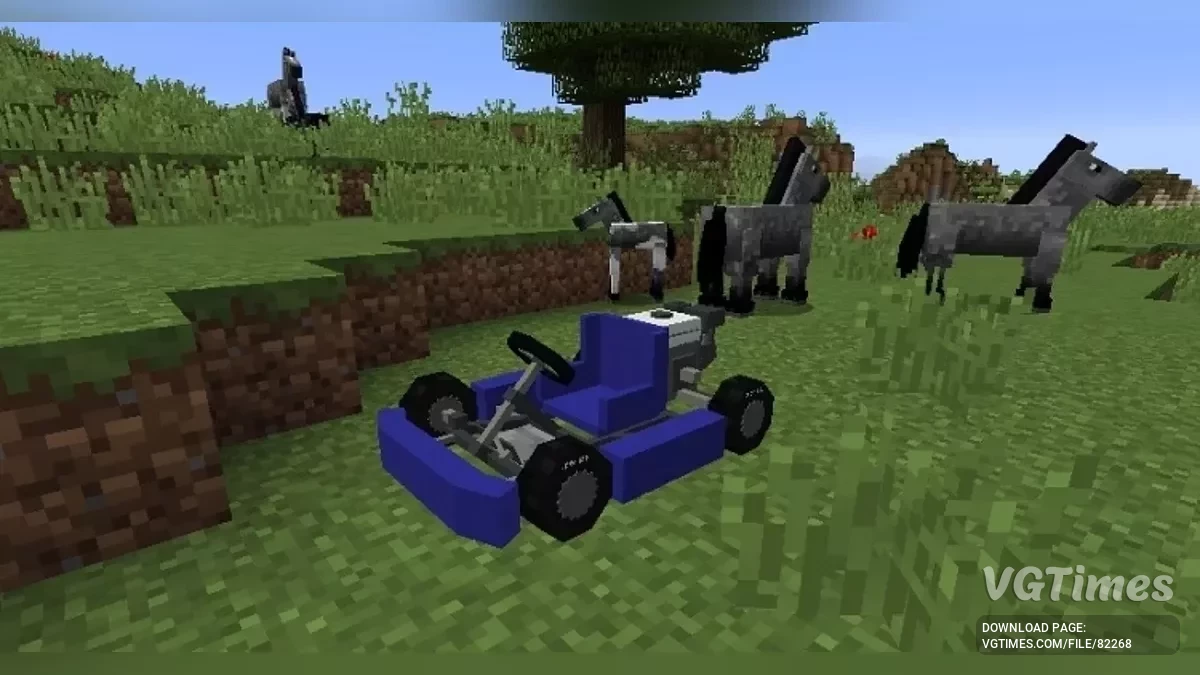 Minecraft — Рабочий транспорт