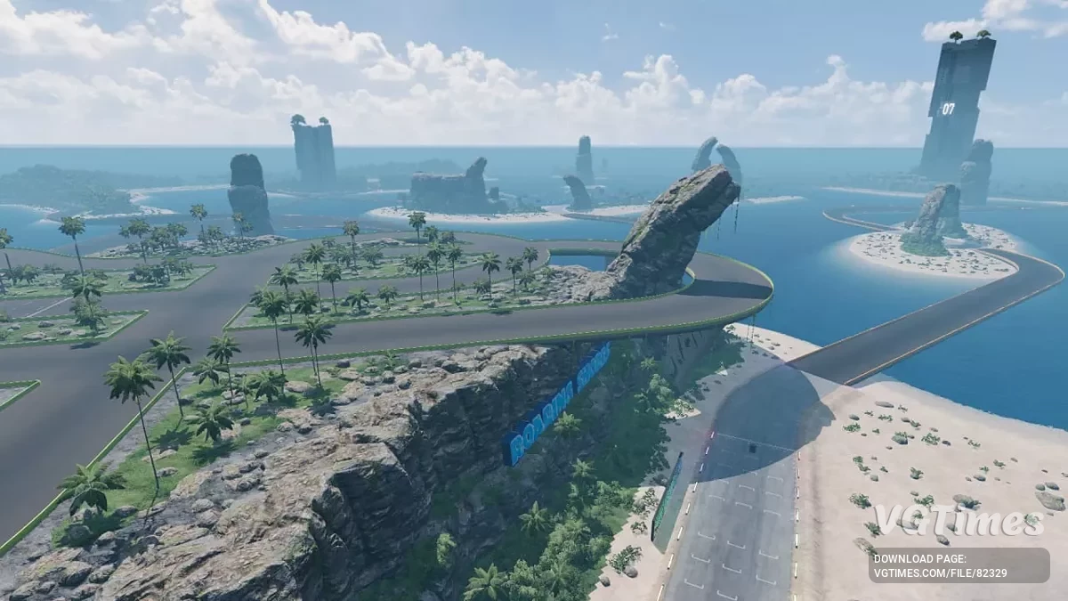 BeamNG.drive — Realm Racing Roaring Shores v1.0 (0.35.x)