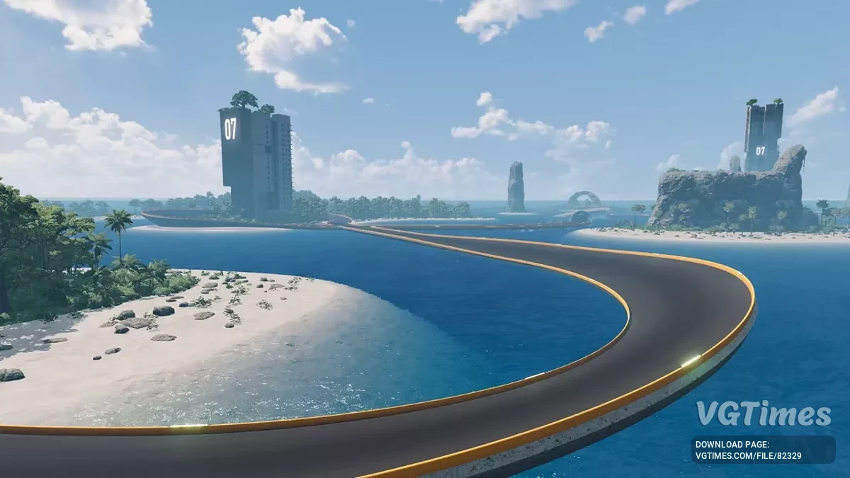 BeamNG.drive — Realm Racing Roaring Shores v1.0 (0.35.x)