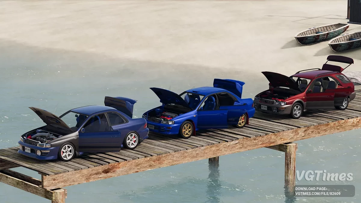 BeamNG.drive — Subaru Impreza (GC/GM/GF) 1992-2001 v1.96 (0.35.x)