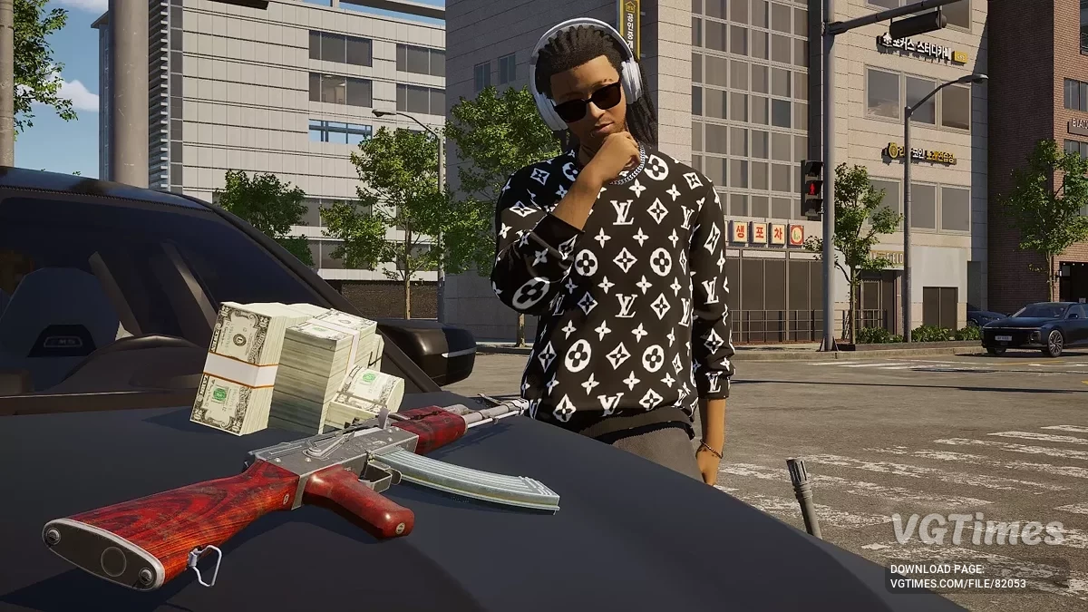 inZOI — Свитер от Луи Виттона