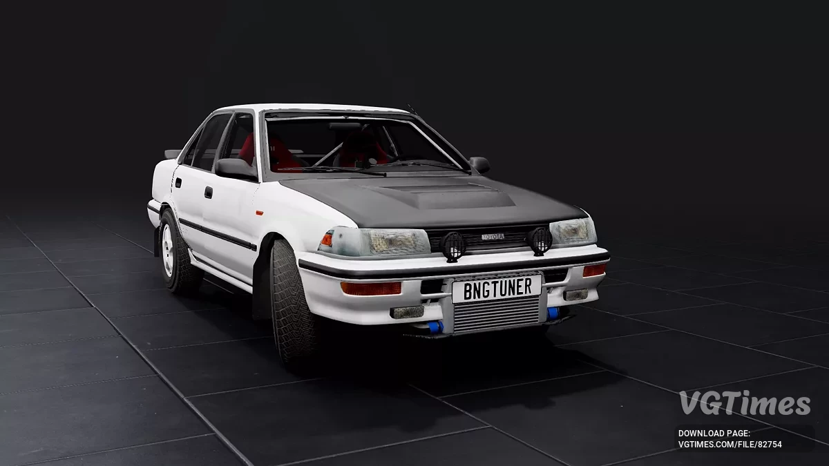 BeamNG.drive — Toyota Corolla AE92 1988 v2.4 (0.35.x)