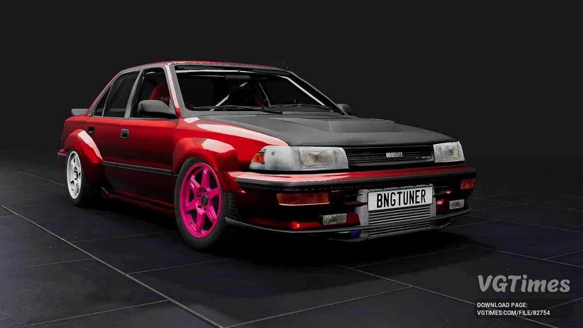 BeamNG.drive — Toyota Corolla AE92 1988 v2.4 (0.35.x)
