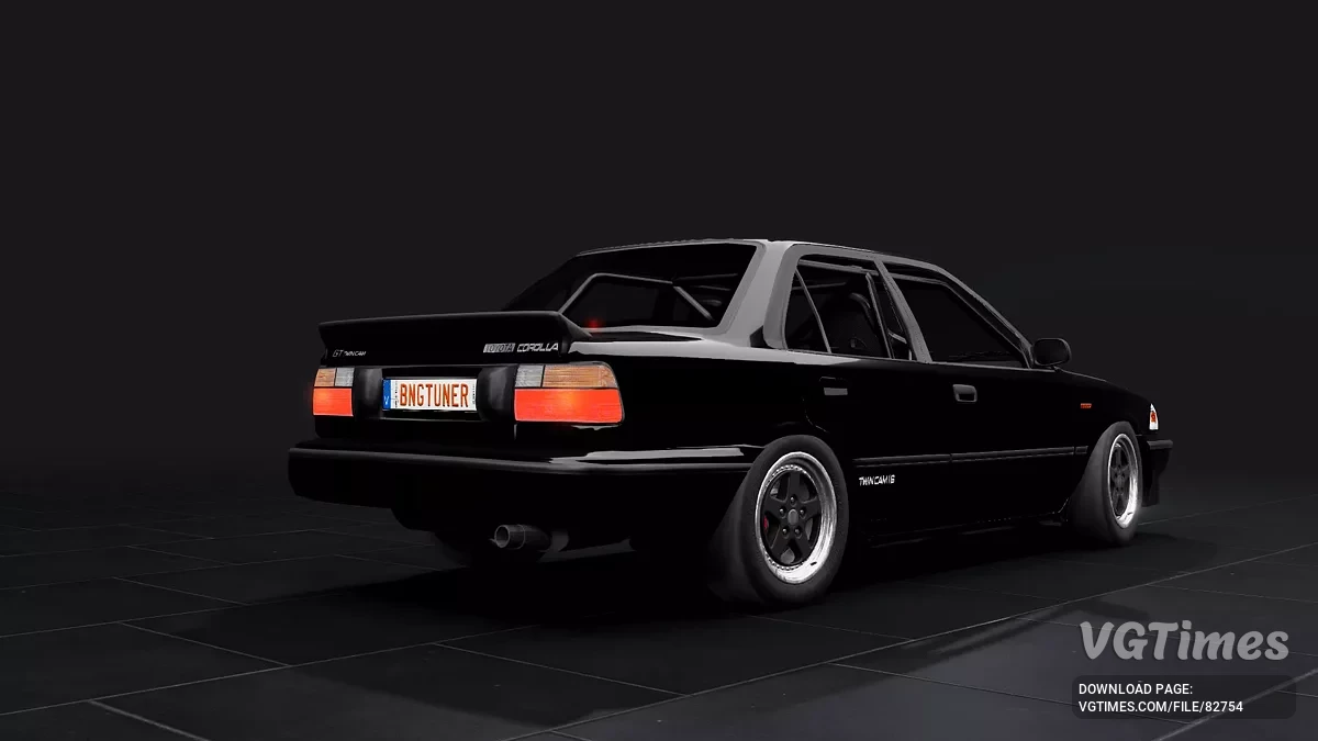 BeamNG.drive — Toyota Corolla AE92 1988 v2.4 (0.35.x)